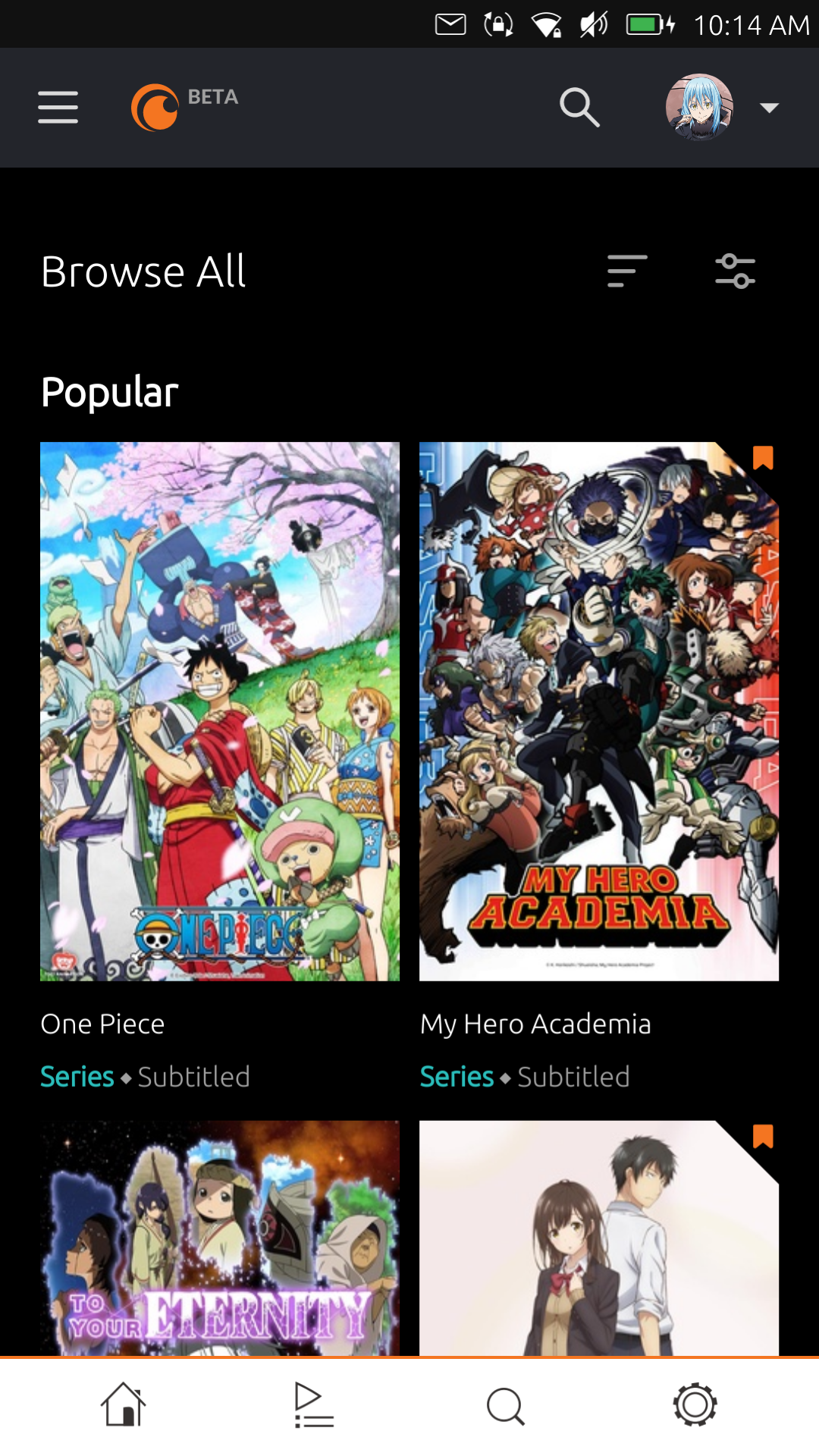 Crunchyroll::Appstore for Android